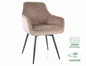 Křeslo Servio Velvet s otočnou funkcí
