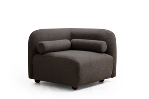 Křeslo TELGAR tmavě šedé