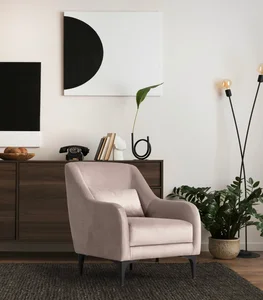 Křeslo Wing Chair béžové