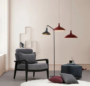 Křeslo Wing Chair šedé