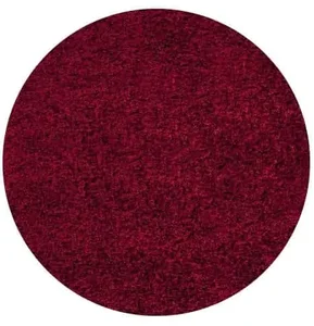 Kruhový koberec Life Shaggy 1500 red, průměr 160 cm