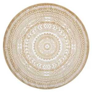 Kruhový koberec Napkin Gold Ø160 cm