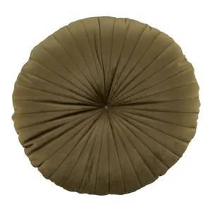 Kruhový sametový polštář 40 cm Round Soft Touch – Catherine Lansfield