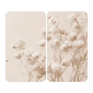 Kryt na sporák z tvrzeného skla Dried Flower 30 × 52 cm – Wenko