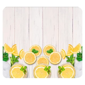 Kryt na zeď u sporáku z tvrzeného skla 50×56 cm Wenko Lemons
