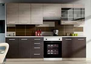 Kuchyně MIRAI 180/240 cm – dub ferrara a tmavé legno