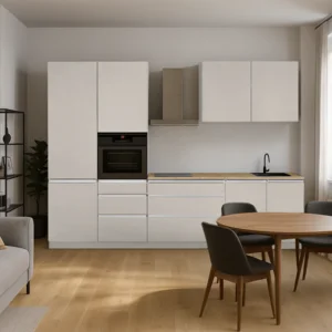 Kuchyňská linka ASTI 330 – 3,3 m, kašmír matná