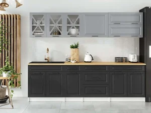 Kuchyňská linka Tyra 260 – popel/grafit MAT