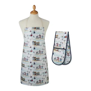 Kuchyňská sada Beside the Seaside: zástěra a chňapka (Cooksmart)