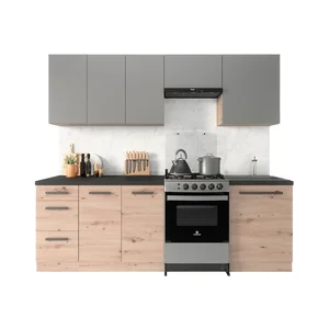 Kuchyňská sestava LANGEN 2,4 m dub artisan/šedá