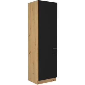 Kuchyňská skříň Molly 60 DK 210 2F černá/dub artisan