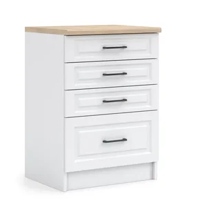 Kuchyňská skříňka Irma SZ60-4SZ – bílá MAT