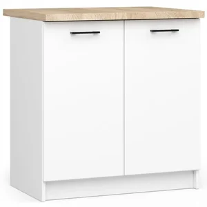Kuchyňská skříňka OLIVIA S80 2D – bílá