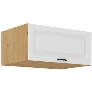 Kuchyňská skříňka Stipe 80 cm – bílá / dub artisan