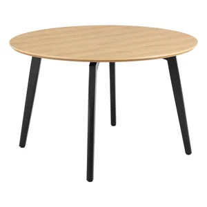 Kulatý dubový jídelní stůl 120 cm Cadiz