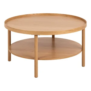 Kulatý dubový konferenční stolek Banbury 80 cm