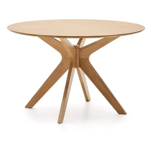 Kulatý dubový stůl Naanim 120 cm