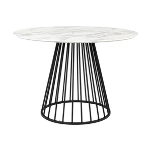 Kulatý jídelní stůl Floris - White Label, průměr 110 cm