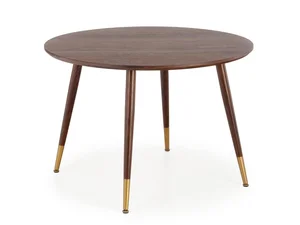 Kulatý jídelní stůl TRACHET – ořech