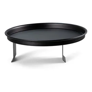 Kulatý kovový odkládací stolek 30 cm