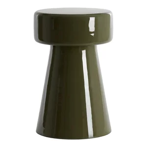 Kulatý kovový odkládací stolek Dakwa 29 cm