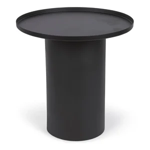 Kulatý kovový odkládací stolek Fleksa, Ø 45 cm