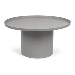 Kulatý kovový odkládací stolek Fleksa, 72 cm