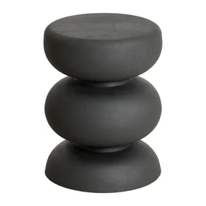 Kulatý kovový odkládací stolek Kobodo 35 cm