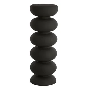 Kulatý kovový odkládací stolek Kobodo 35 cm