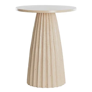 Kulatý kovový odkládací stolek Veglia 40 cm