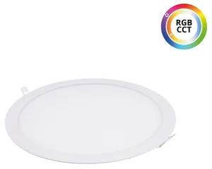 Kulatý LED panel RGBCCT 24V 18W