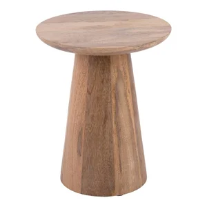 Kulatý mangový odkládací stolek 30 cm