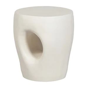 Kulatý plastový zahradní stolek Mica Ø40 cm – WOOOD