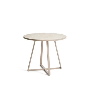 Kulatý zahradní stůl Tella s keramickou deskou Ø90 cm