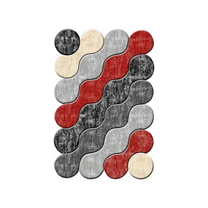 Kusový koberec 60 x 100 cm – syntetický, nízký vlas, protiskluzový