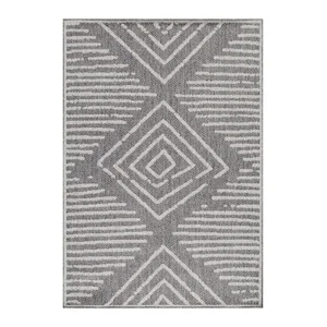 Kusový koberec Aruba 4902 šedý 80×250 cm