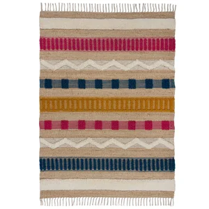 Kusový koberec Jubilant Medina Jute Natural/Multi 160×230 cm