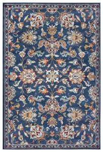 Kusový koberec Luxor Caracci 57x90 cm modro-multicolor