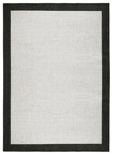 Kusový koberec Twin-Wendeteppiche 103105, krémovo-černý, 80×150 cm