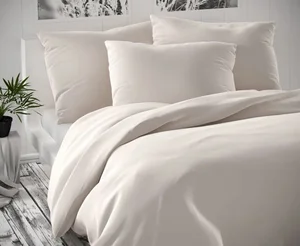 Kvalitex Atlas Hotelové Povlečení 140x200/70x90 cm Bílé