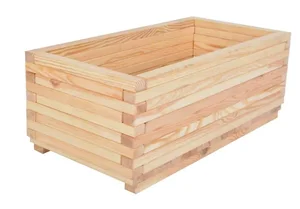 Květináč MAXI 100×50×40 cm dřevěný