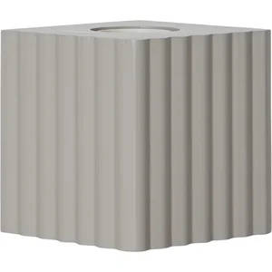 Lampová noha 10 cm, světle šedá – Box od Star Trading