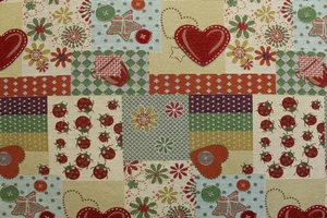 Látka Tribal Ghana C/37, šířka 280 cm