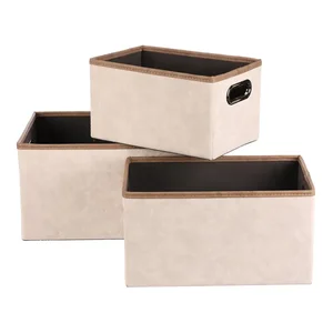 Látkové boxy DT3010 CRM – sada 3 ks