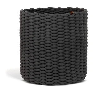 Látkový košík Peach Skin Round XL 40×40 cm – Bigso