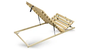 Laťkový rošt BEDTON FRAMETON Smrk 100 × 180 cm – výklopný s úložným prostorem