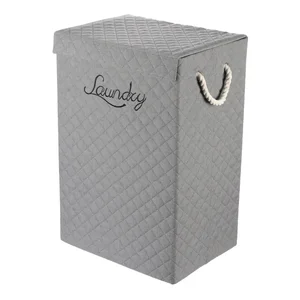 Látkový vysoký koš DT3002 GREY