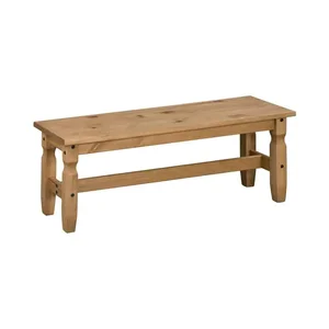 Lavice 120 CORONA 2 – masiv borovice, vosková úprava