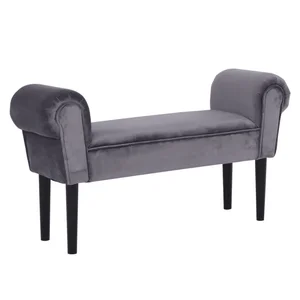 Lavice BURDA – šedá/černá