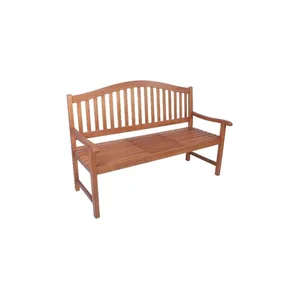 Lavice do zahrady s odkládacím stolkem z eukalyptového dřeva – Garden Pleasure Phuket